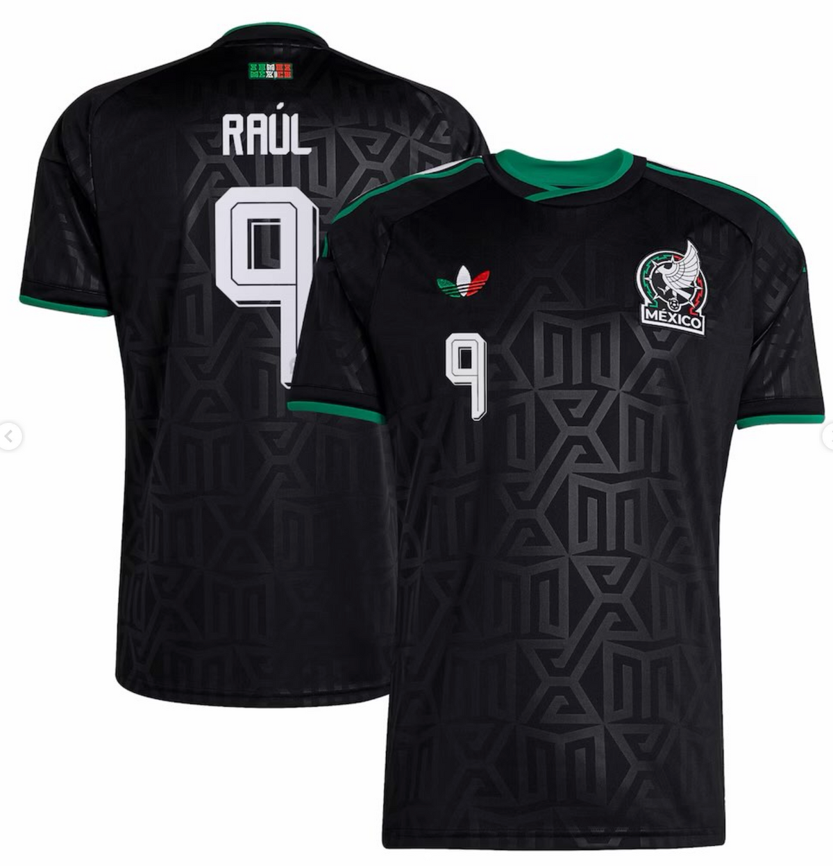 Mexico Raul Jimenez #9 Black Jersey