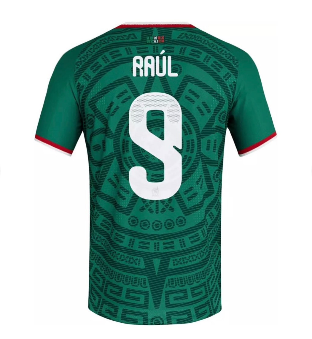 Mexico Raul Jimenez #9 Green Jersey