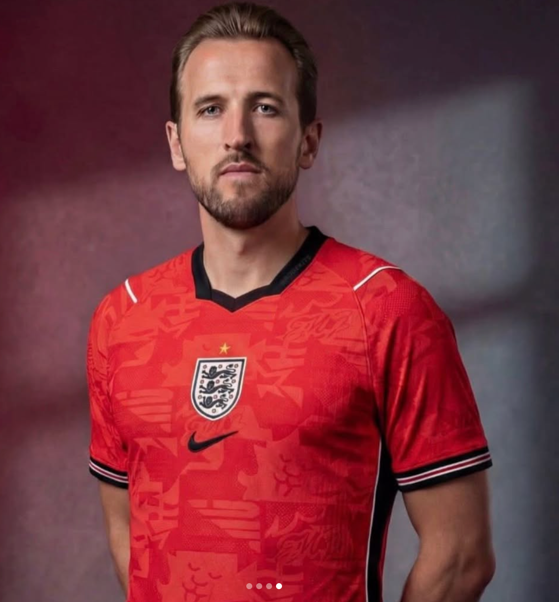 England Kane #9 Red Jersey