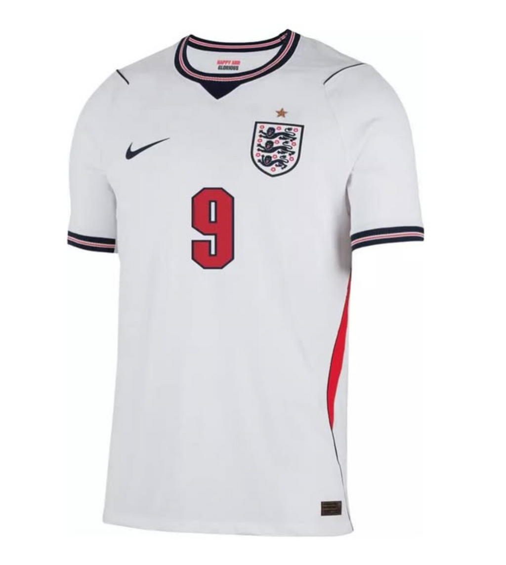 England Kane #9 White Jersey