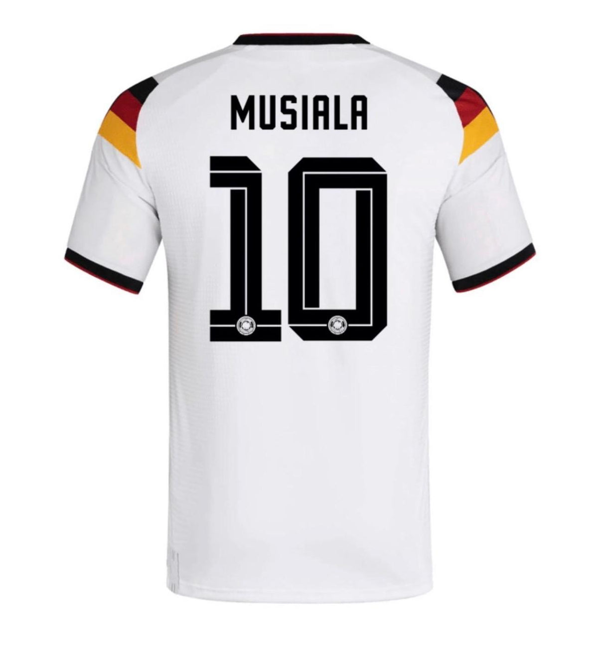 Germany Musiala #10 White Jersey