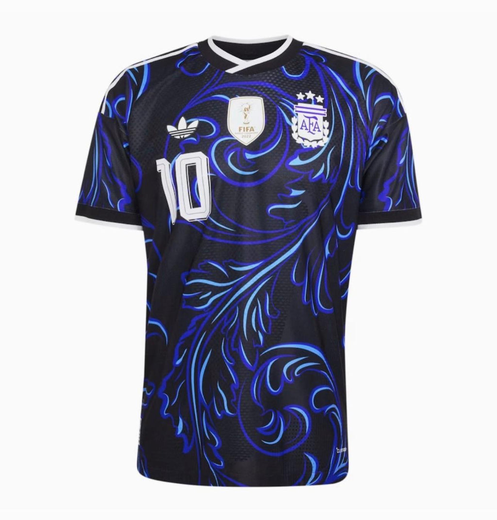 Argentina Messi #10 Dark Blue Jersey