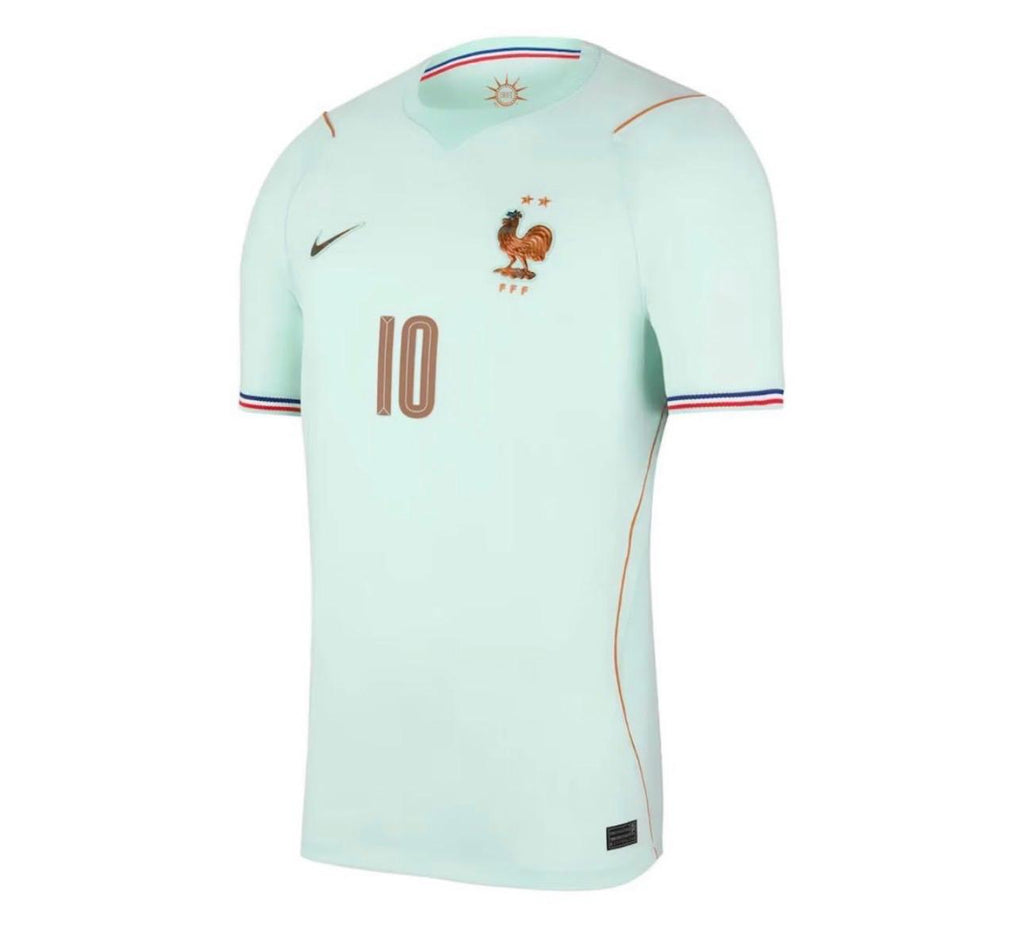 France Mbappe #10 Mint Jersey