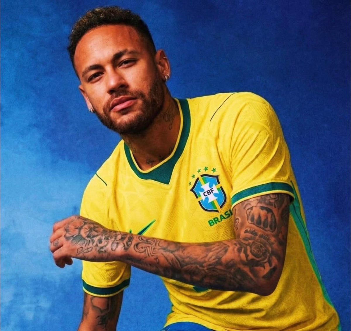 Brazil Neymar Jr #10 Yellow Jersey