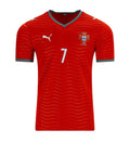 Portugal Ronaldo #7 Red Jersey