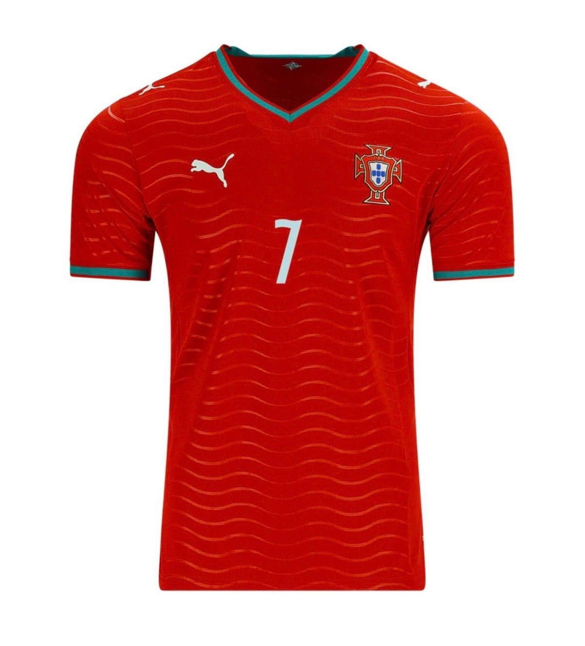 Portugal Ronaldo #7 Red Jersey