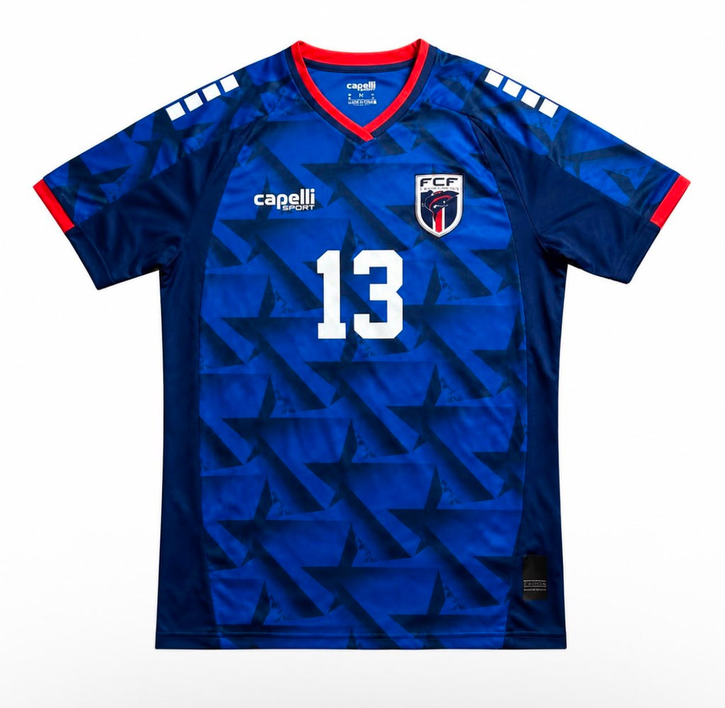 Cape Verde Sidny Lopes Cabral #13 Capelli Sport Blue Jersey